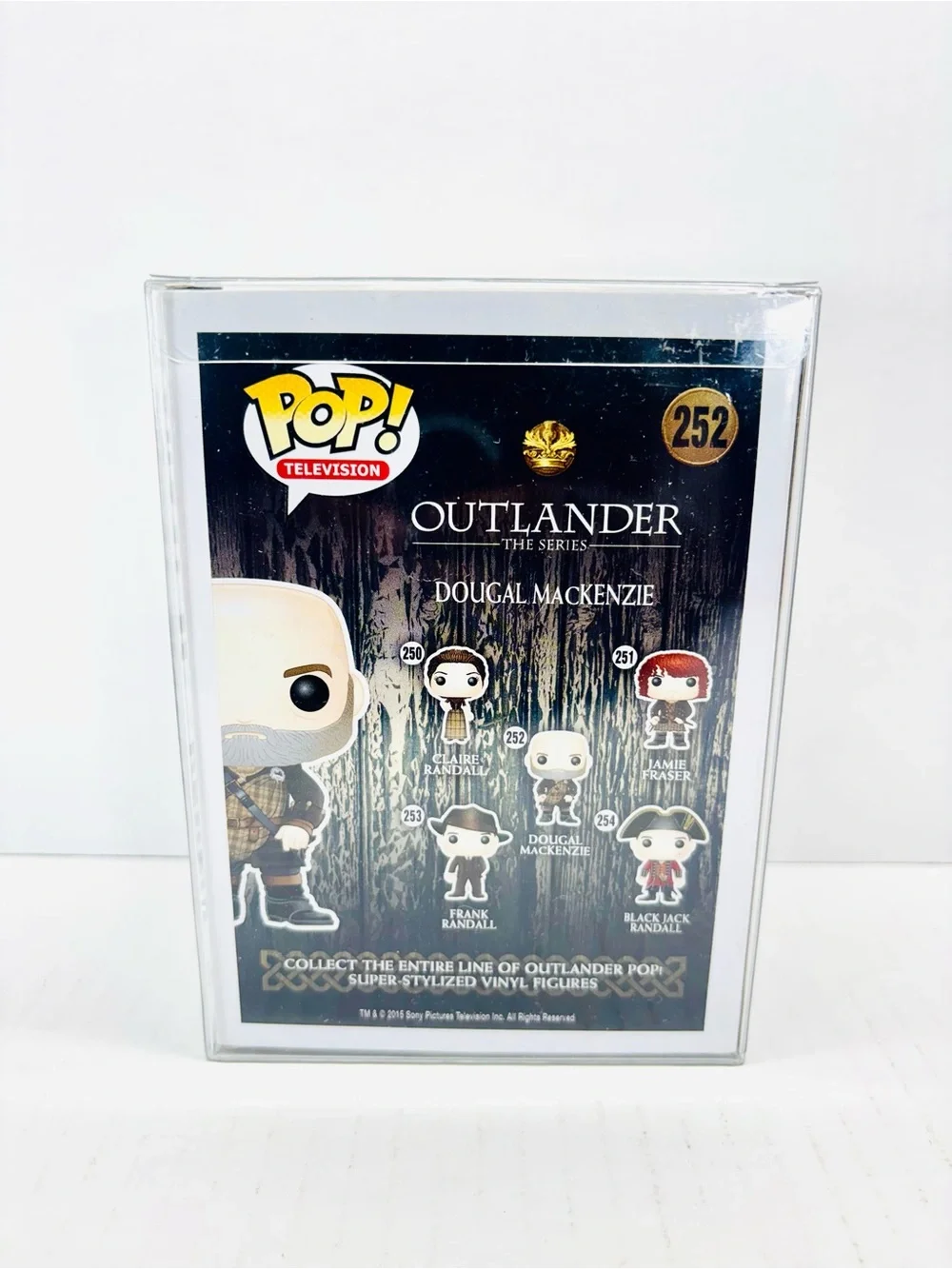 Funko Pop Dougal MacKenzie Outlander #252 Vaulted Rare Collectible Toy Figure